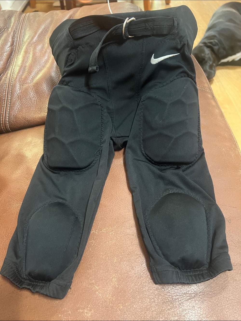 Nike Black Padded Kids Football Pants